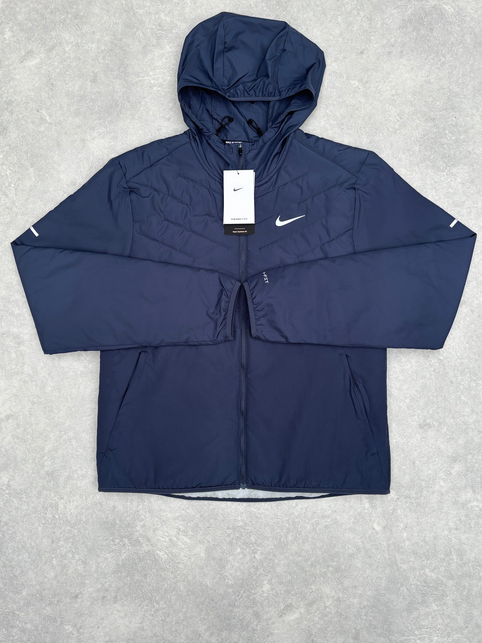 Nike Therma-Fit Jacket Blauw