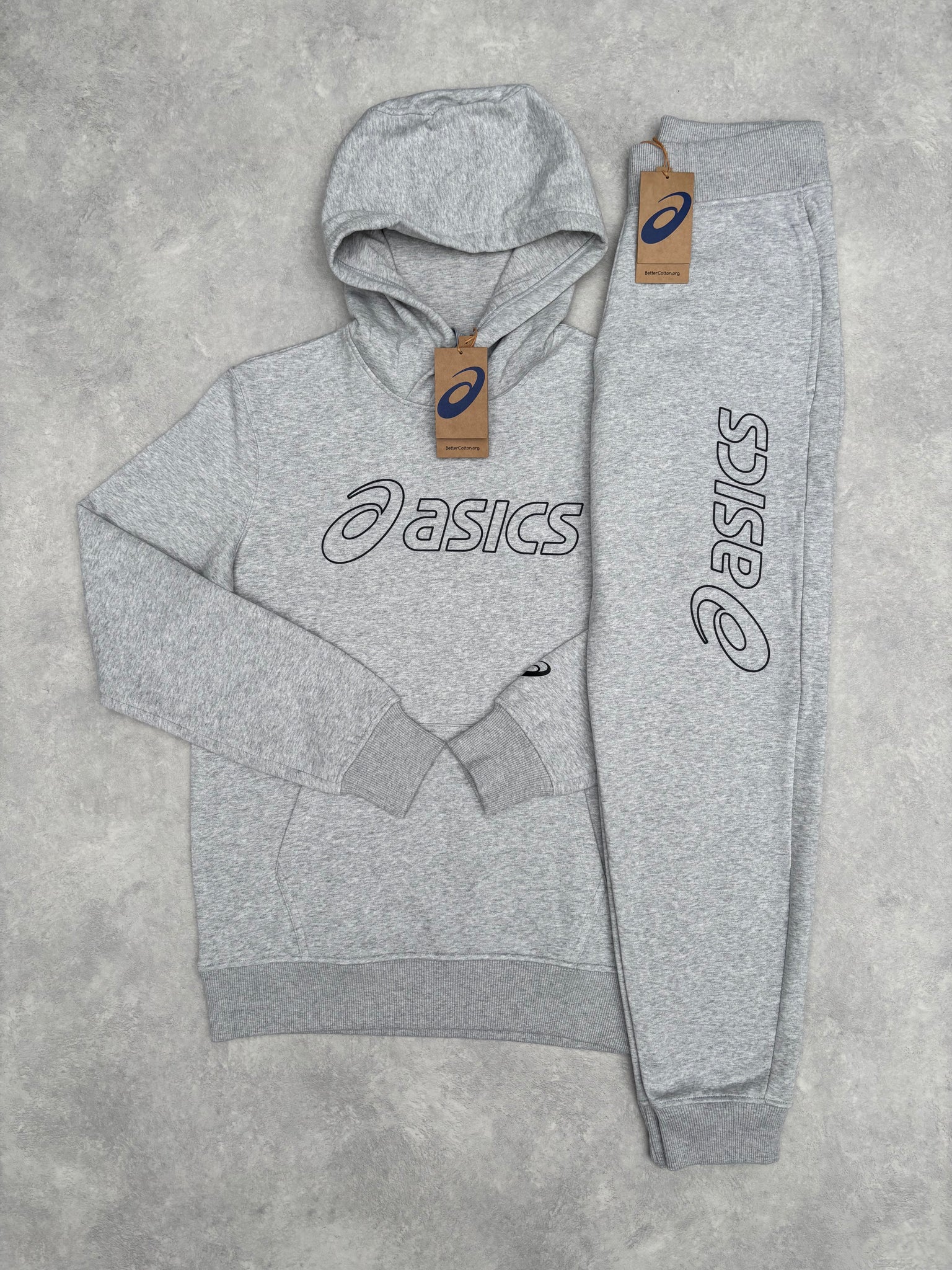 Asics Fleece Trainingspak Grijs (Hoodie)