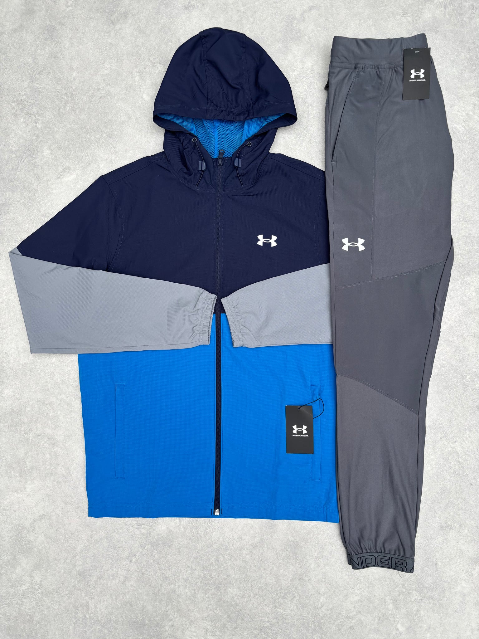 Under Armour Trainingspak Grijs/Blauw