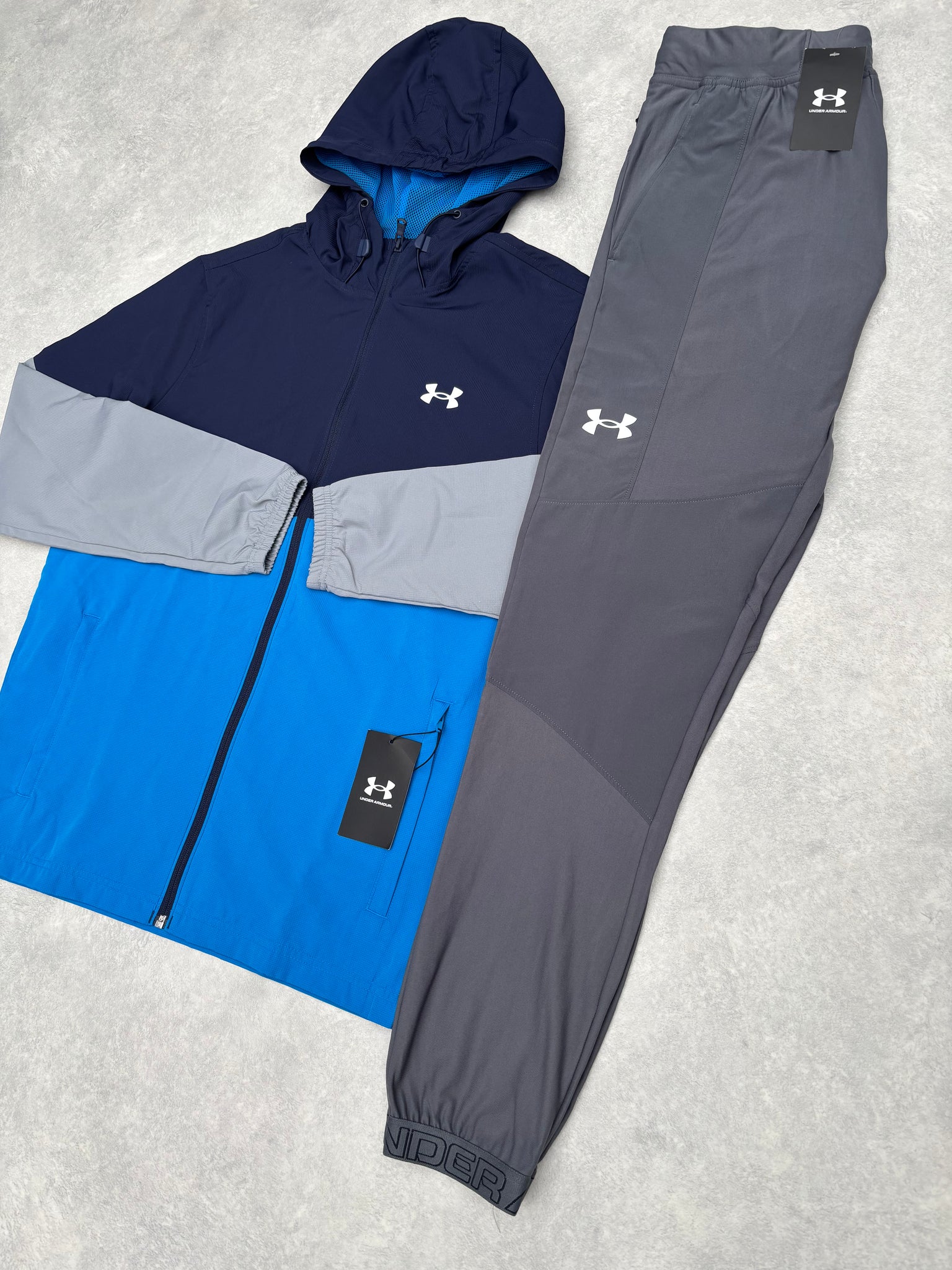 Under Armour Trainingspak Grijs/Blauw