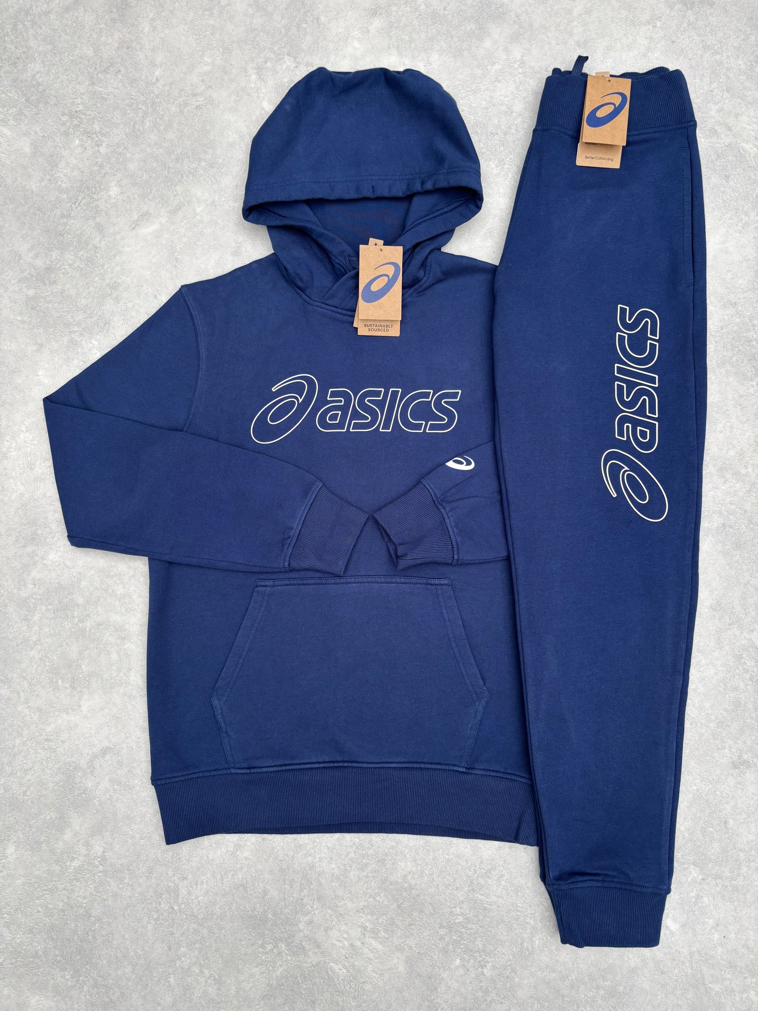 Asics Fleece Trainingspak Blauw (Hoodie)