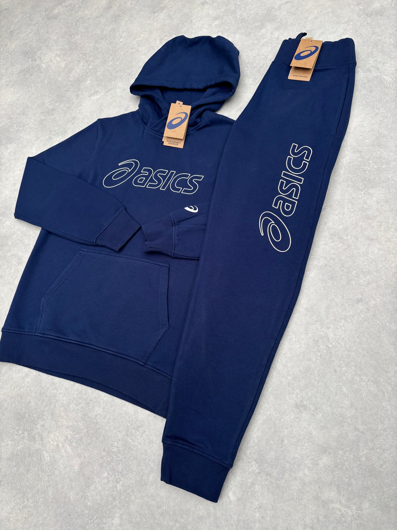 Asics Fleece Trainingspak Blauw (Hoodie)