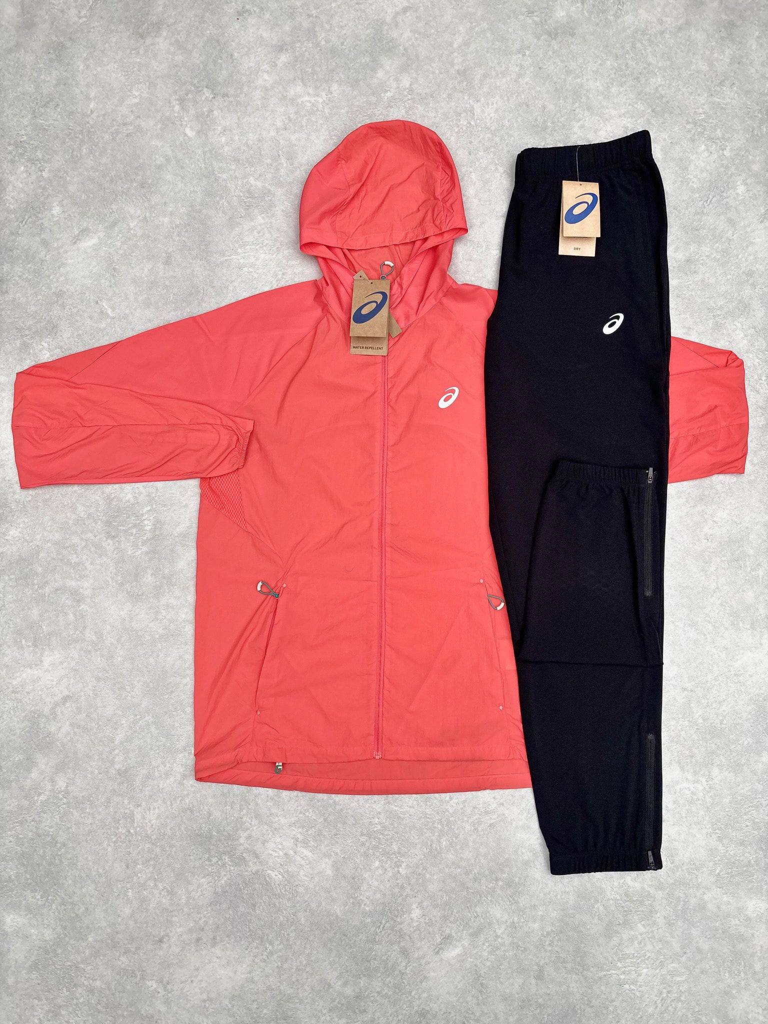 Asics Trainingspak Lichtrood