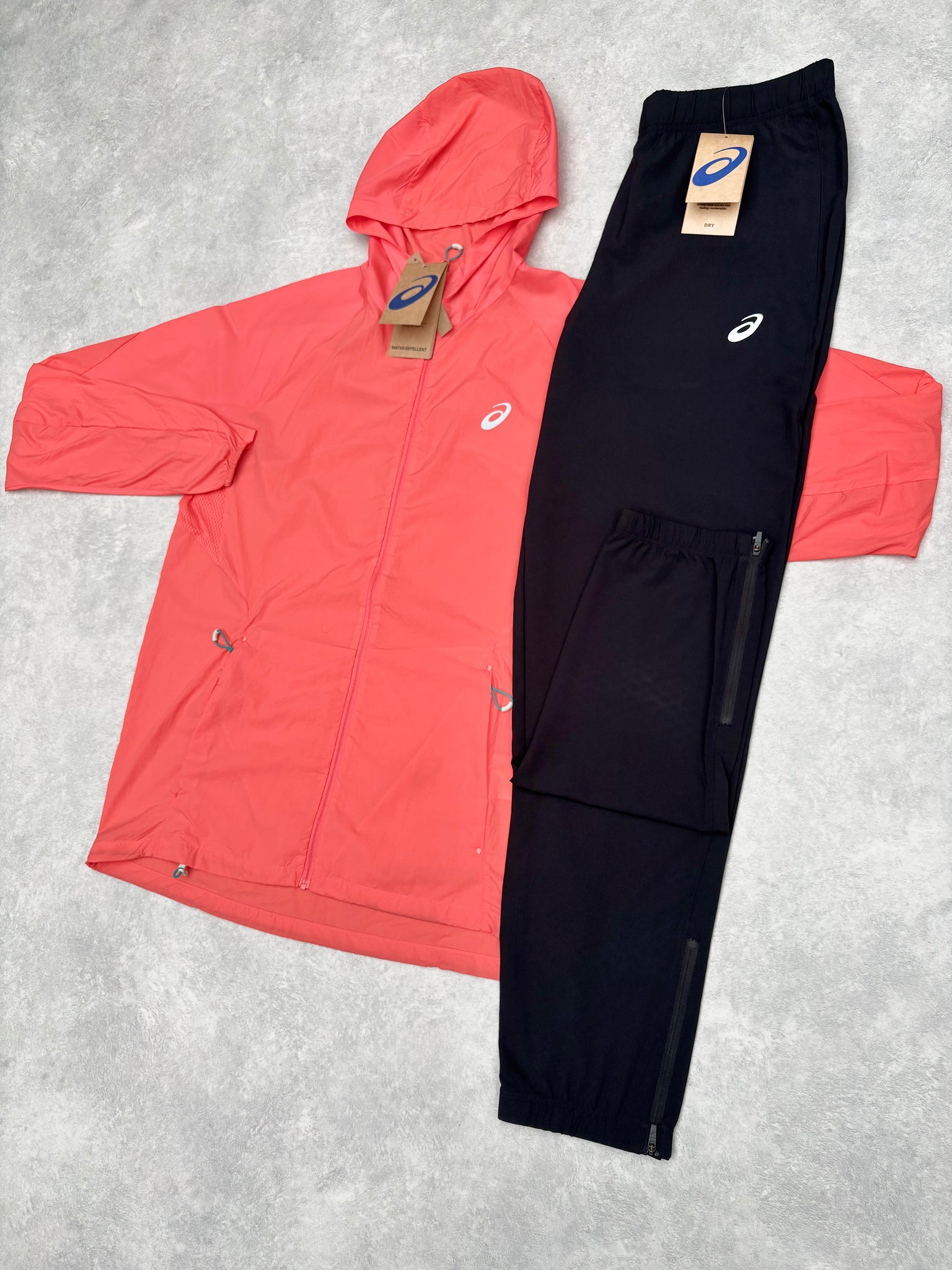 Asics Trainingspak Lichtrood