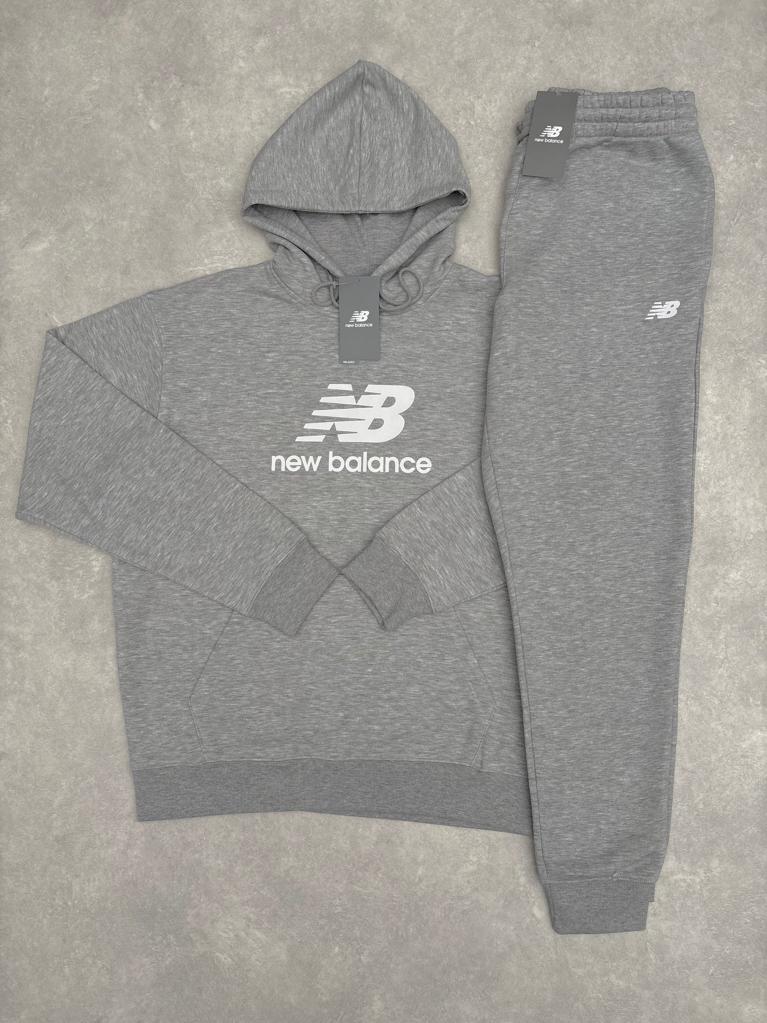 New Balance Fleece Pak Grijs (Hoodie)