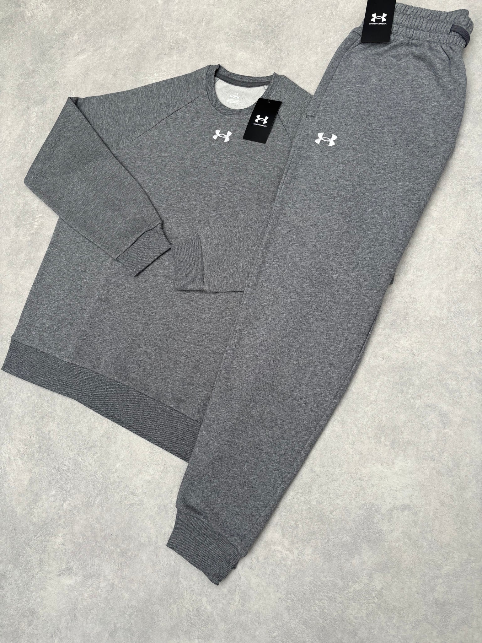 Under Armour Fleece Trainingspak Grijs