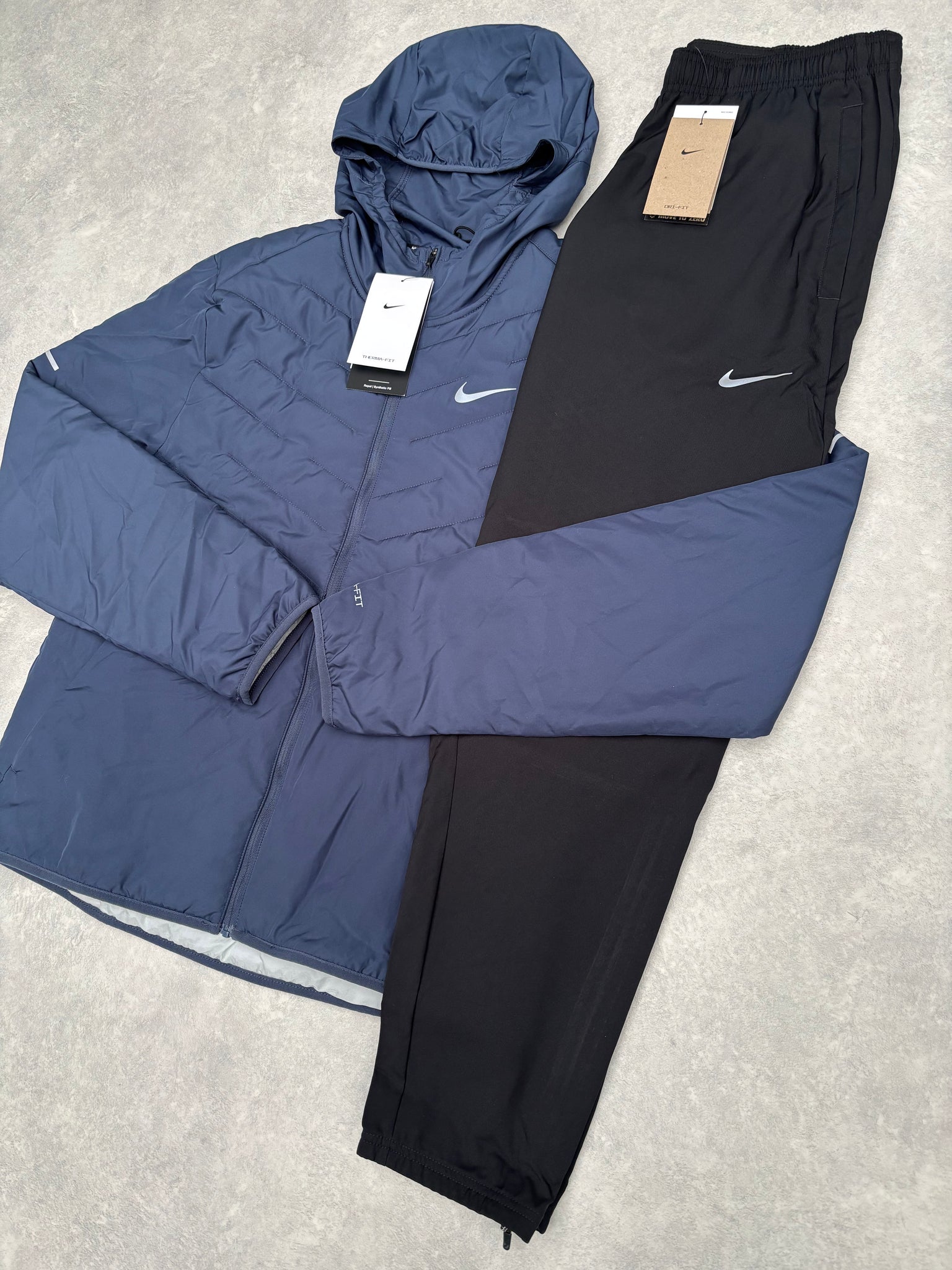 Nike Therma-Fit Trainingspak Blauw