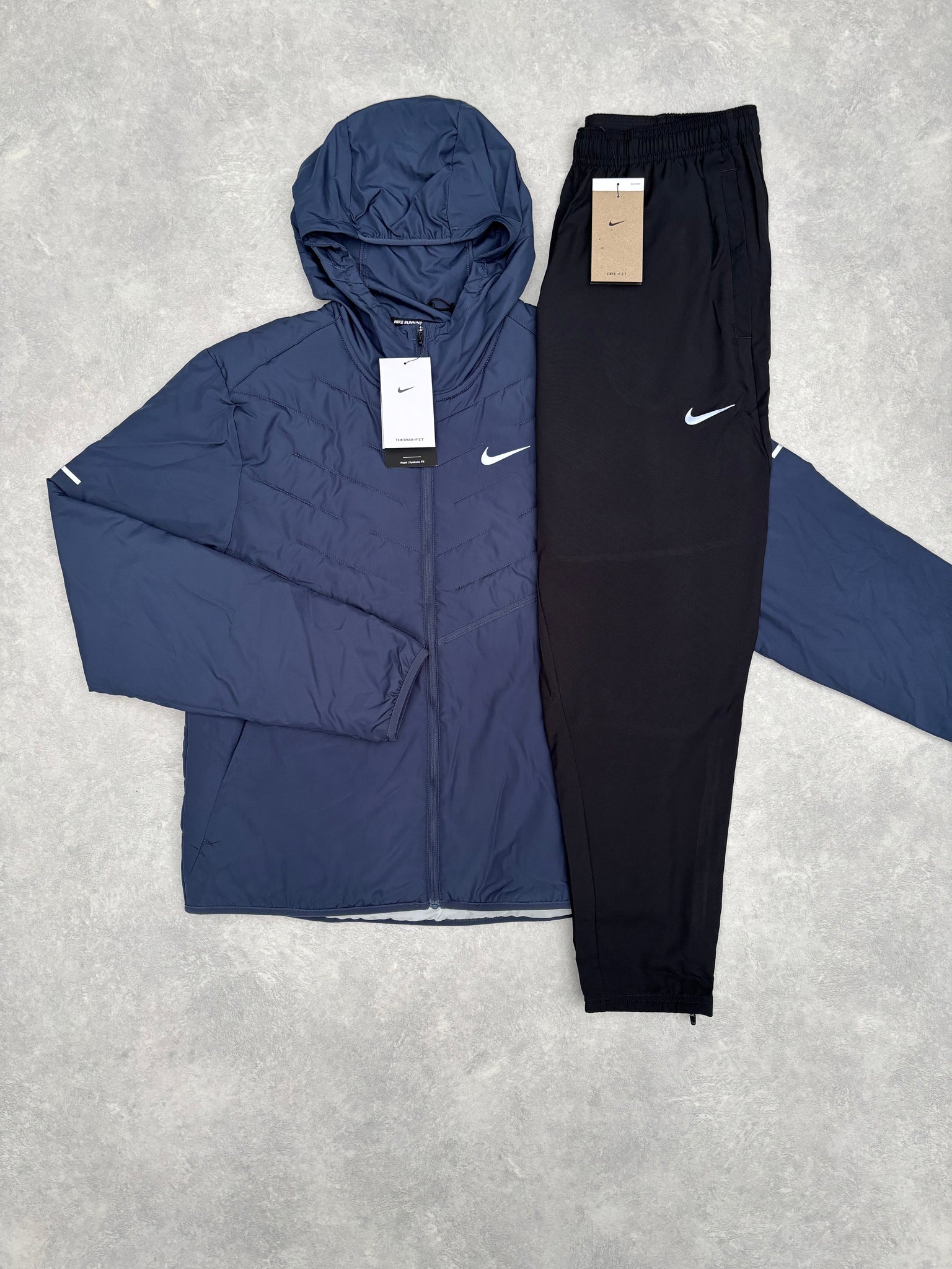 Nike Therma-Fit Trainingspak Blauw