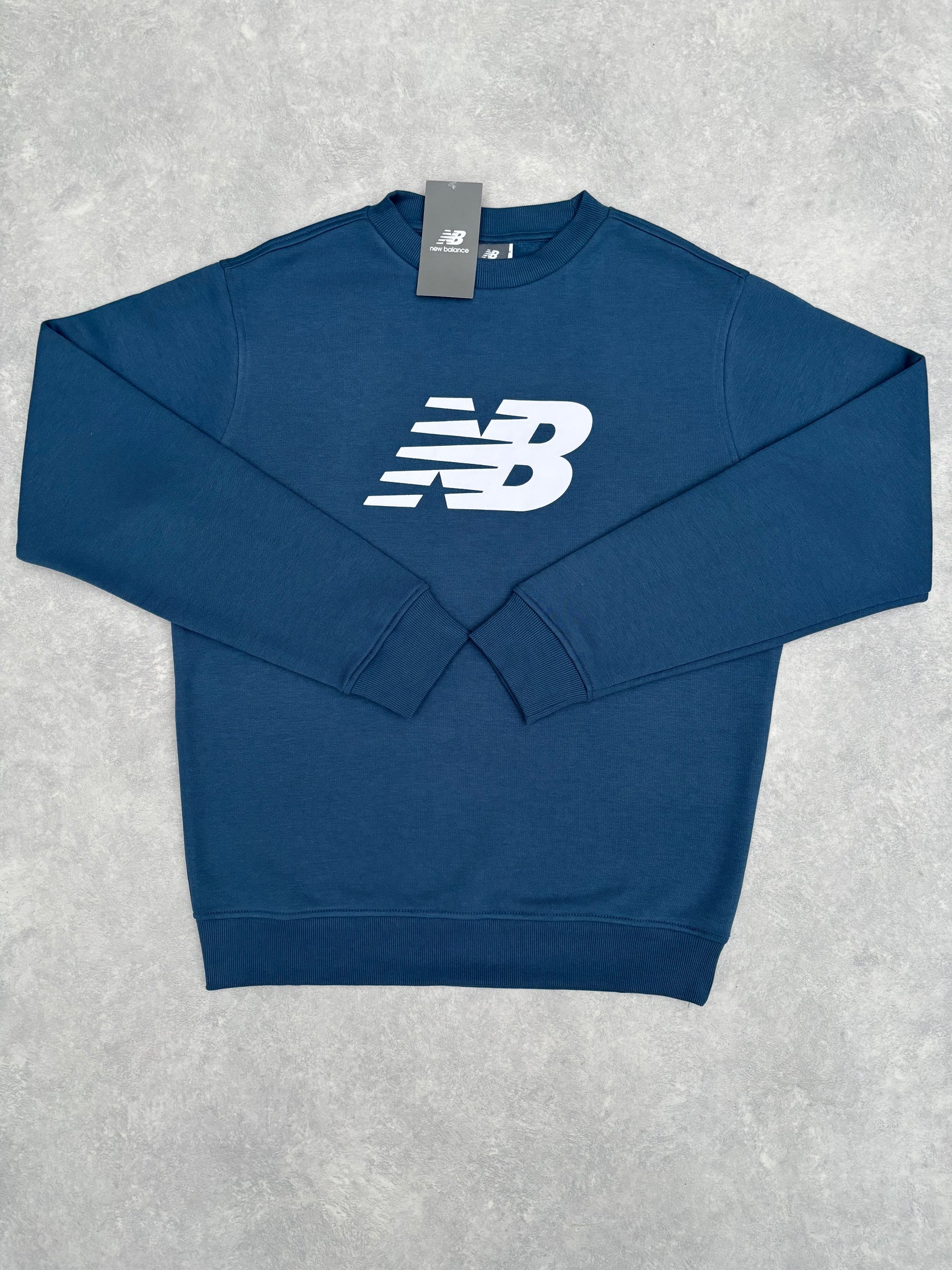 New Balance Fleece Trainingspak Blauw