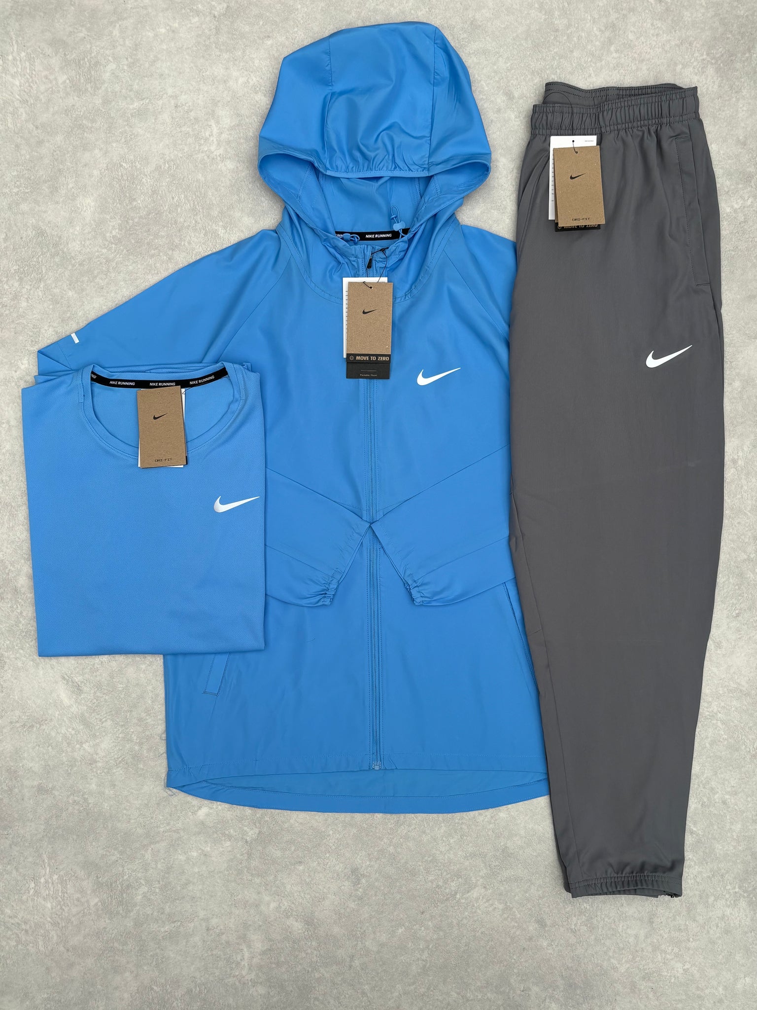 3-delige Nike Trainingspak Blauw