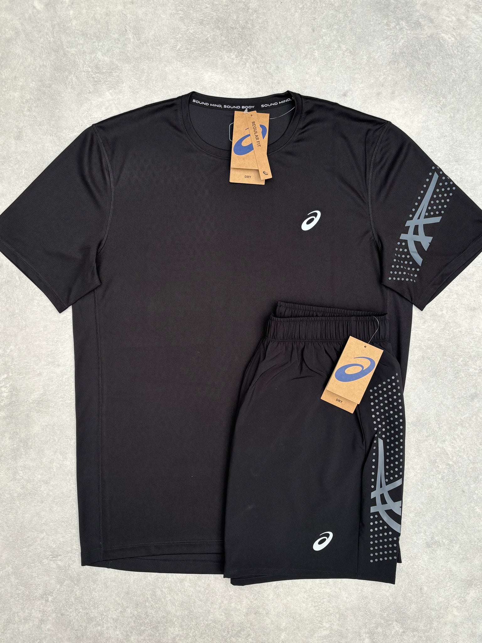 Asics Set Zwart
