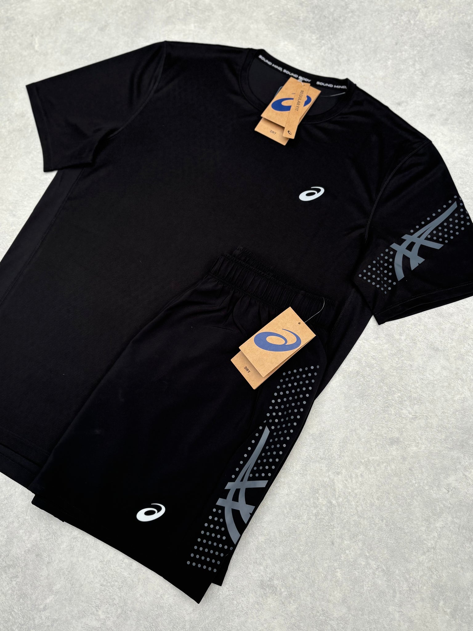 Asics Set Zwart