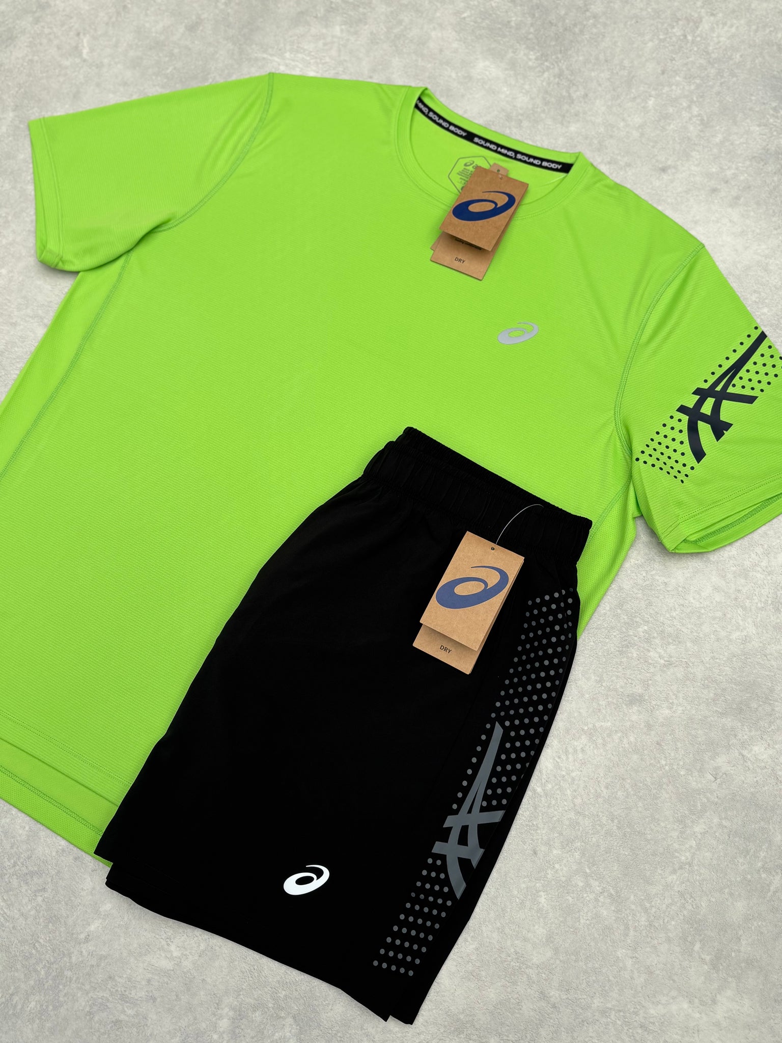 Asics Set Groen
