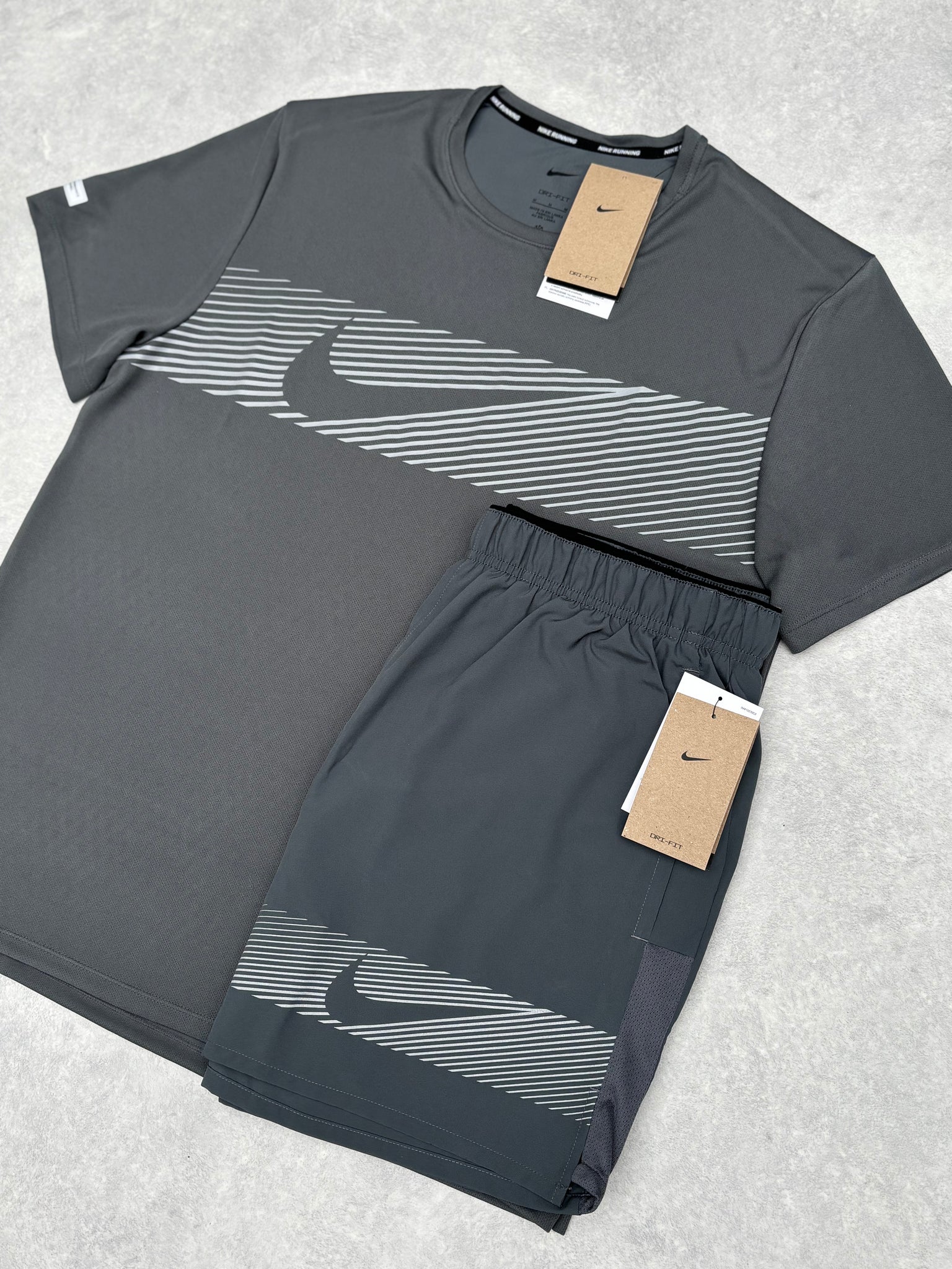 Nike Set Grijs Groot Logo