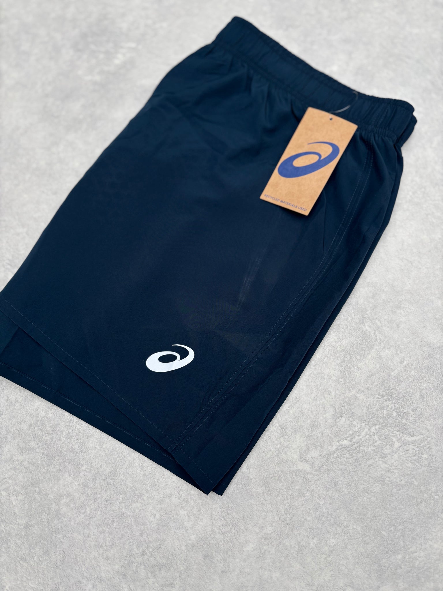 Asics Short 5 Inch Donkerblauw