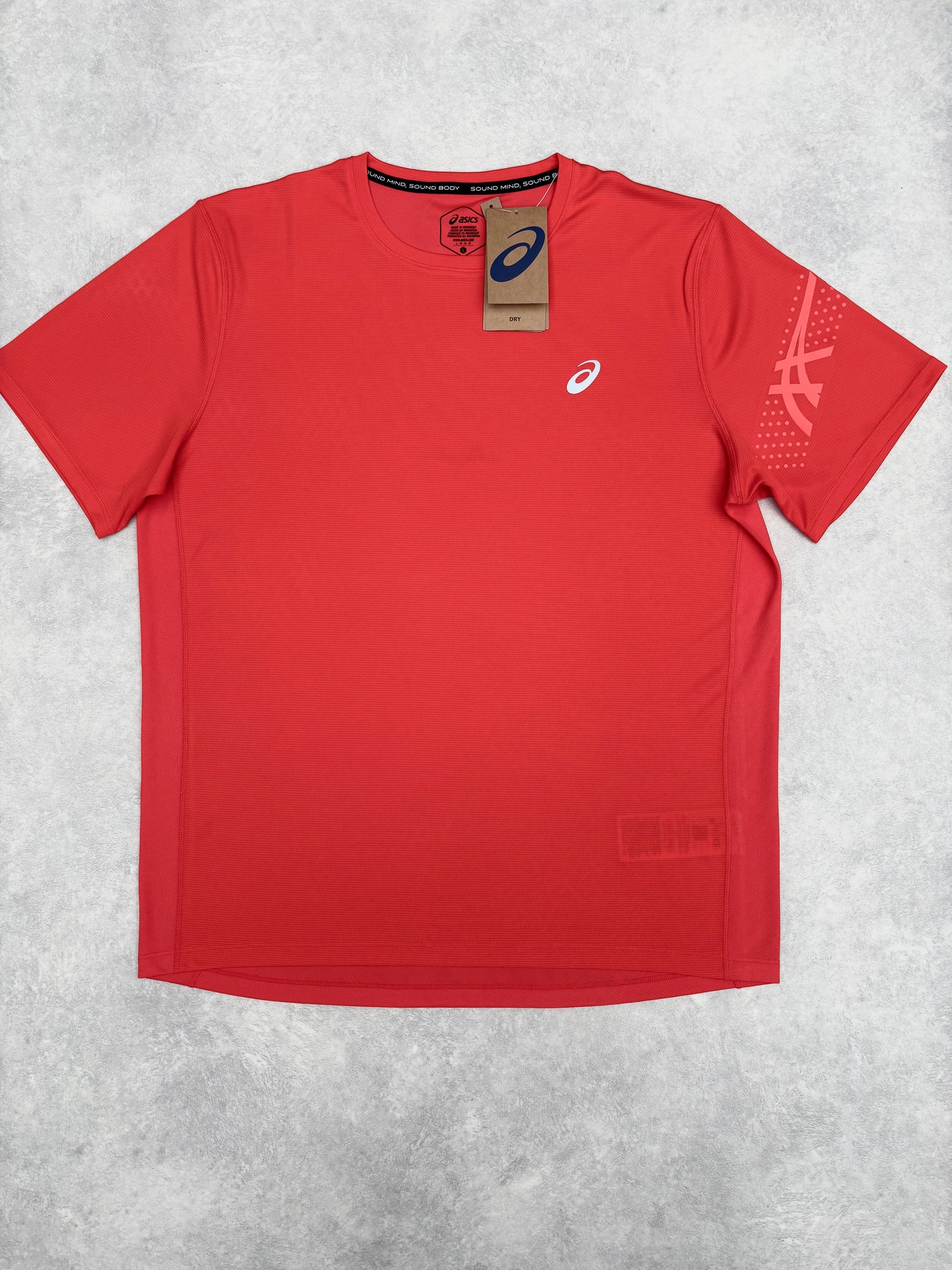 Asics Icon Shirt Lichtrood