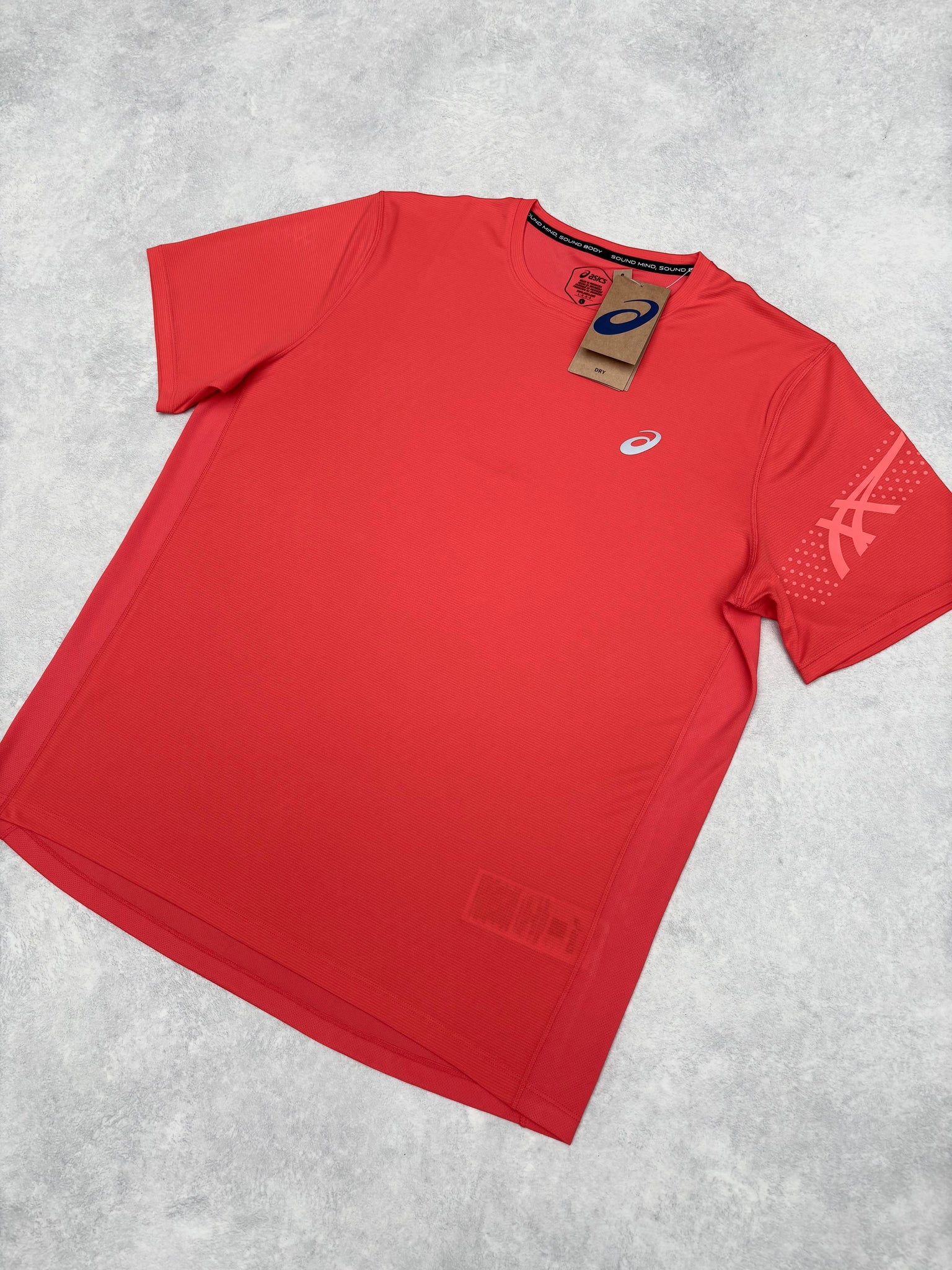 Asics Icon Shirt Lichtrood