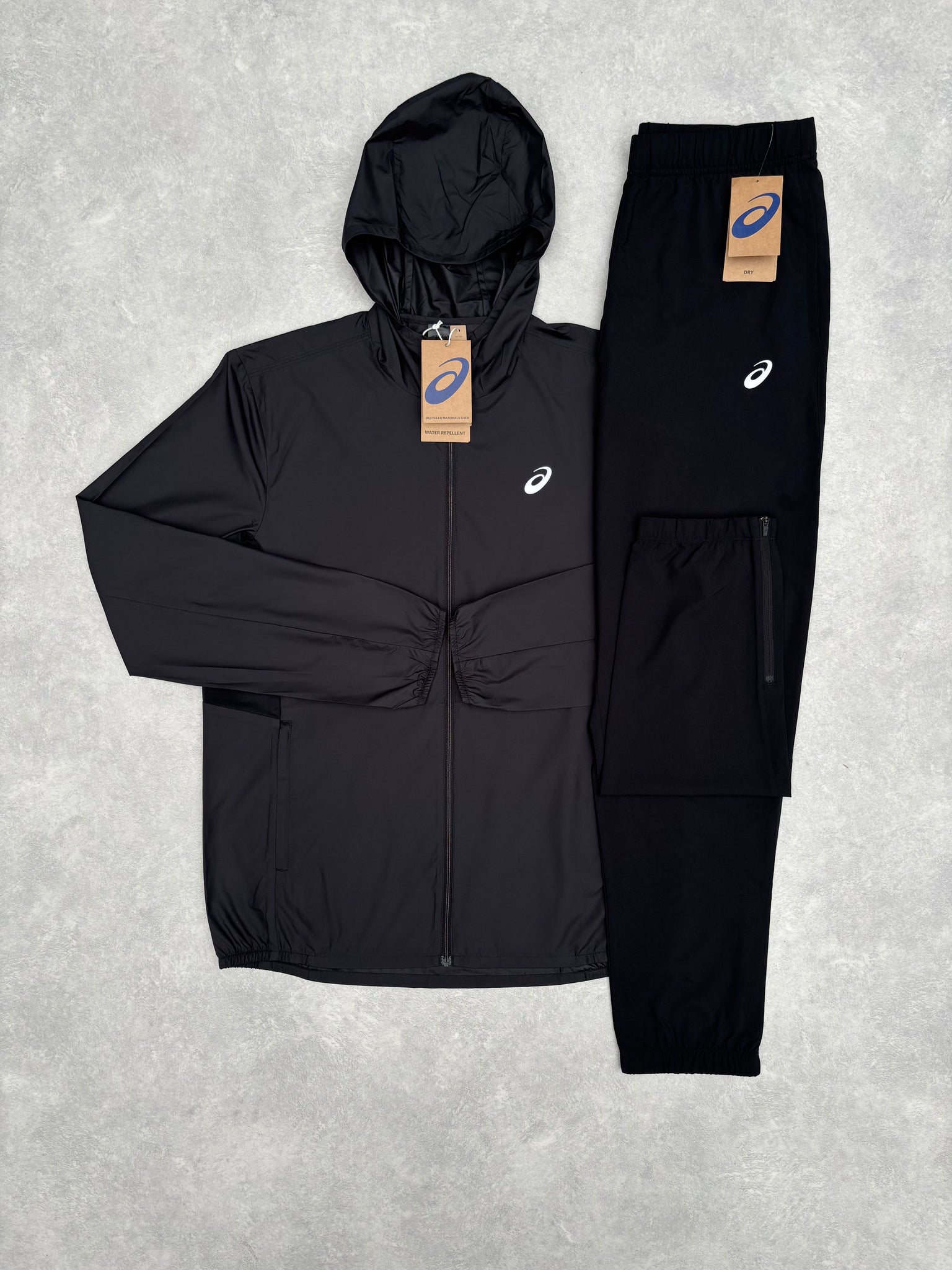 Asics Trainingspak Zwart