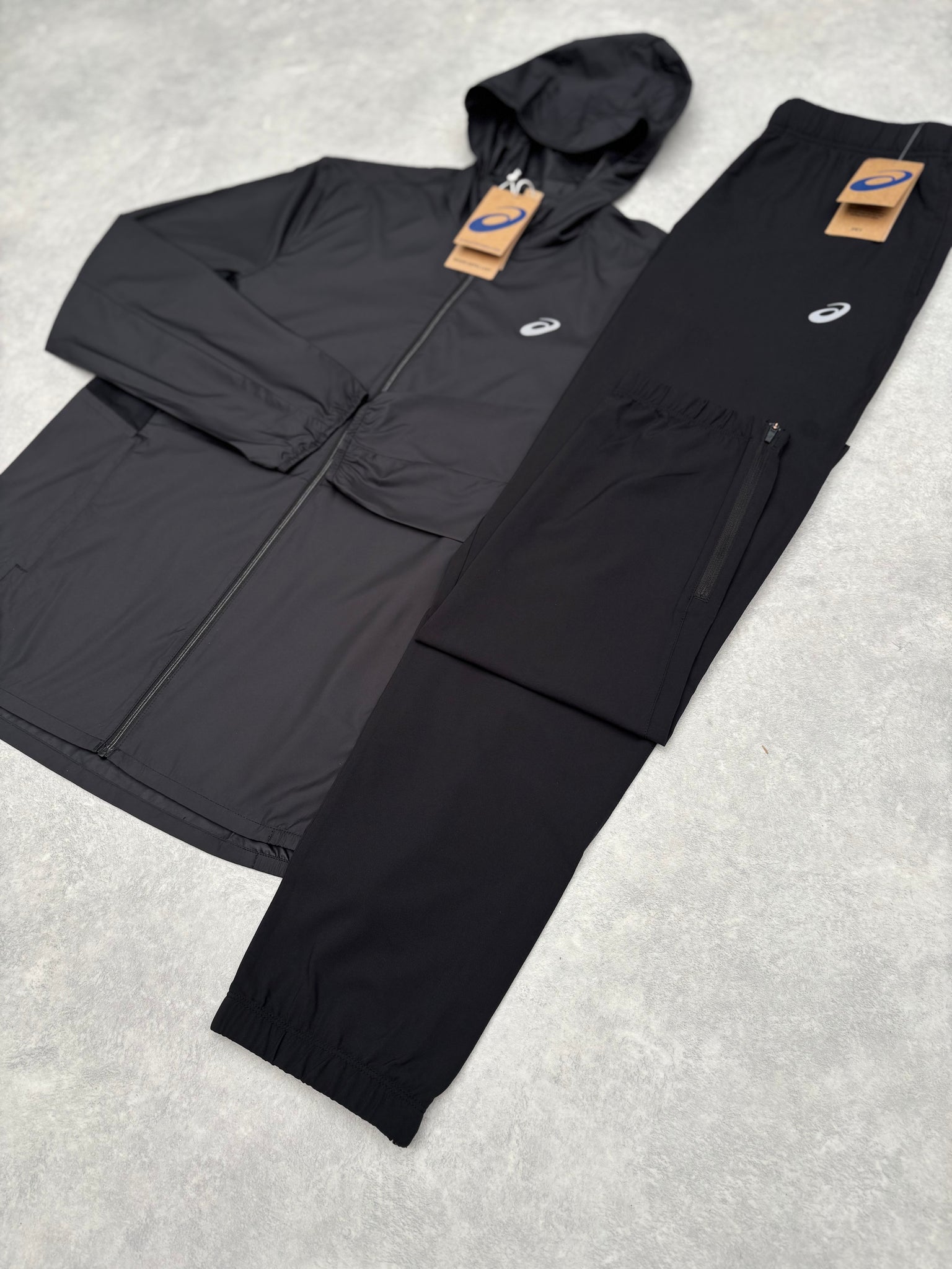 Asics Trainingspak Zwart
