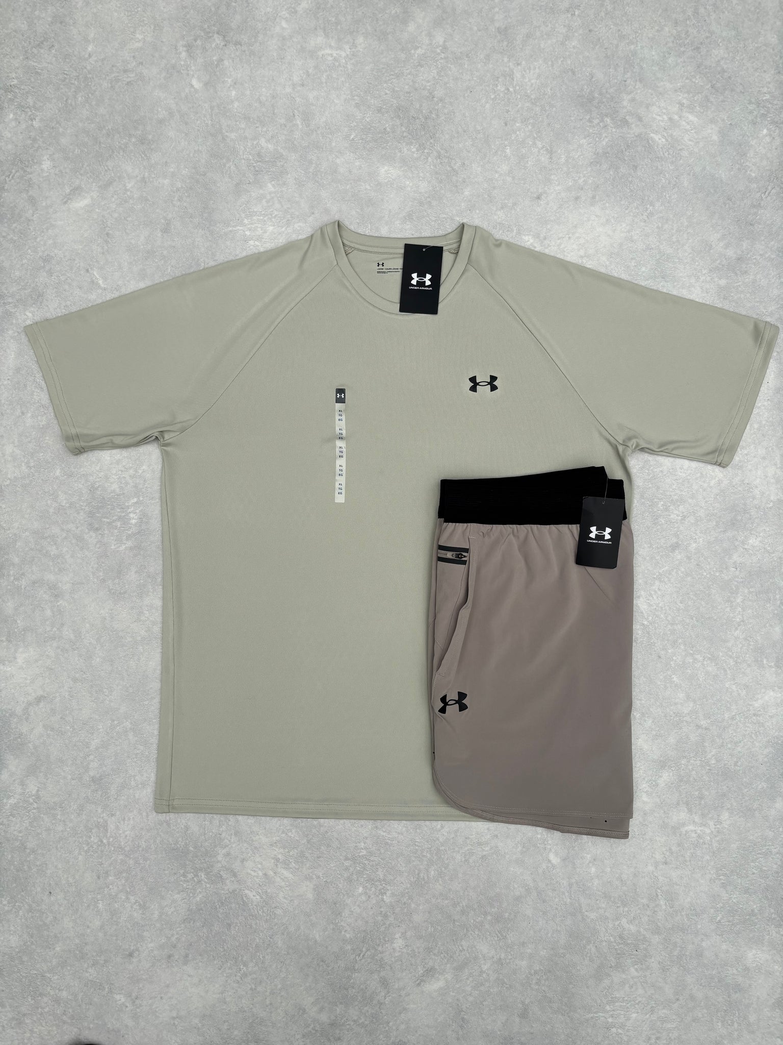 Under Armour Set Bruin/Beige