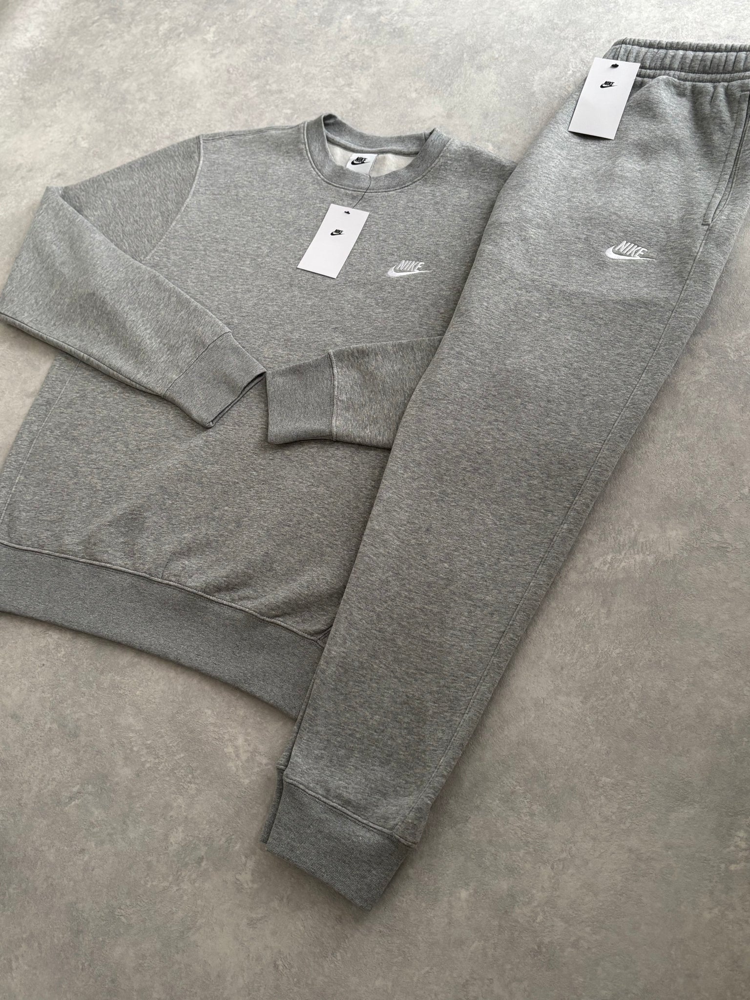 Nike Fleece Trainingspak Grijs