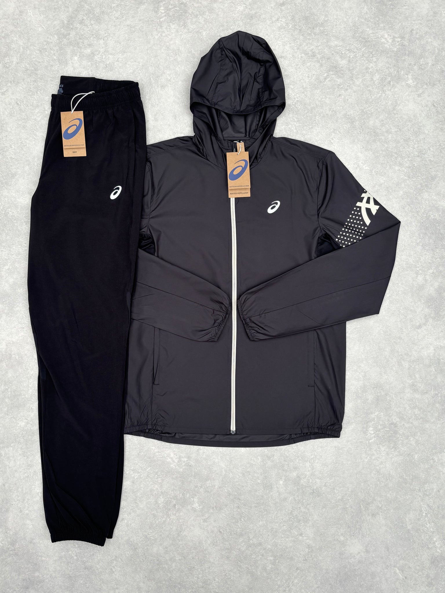 Asics Icon Trainingspak Zwart