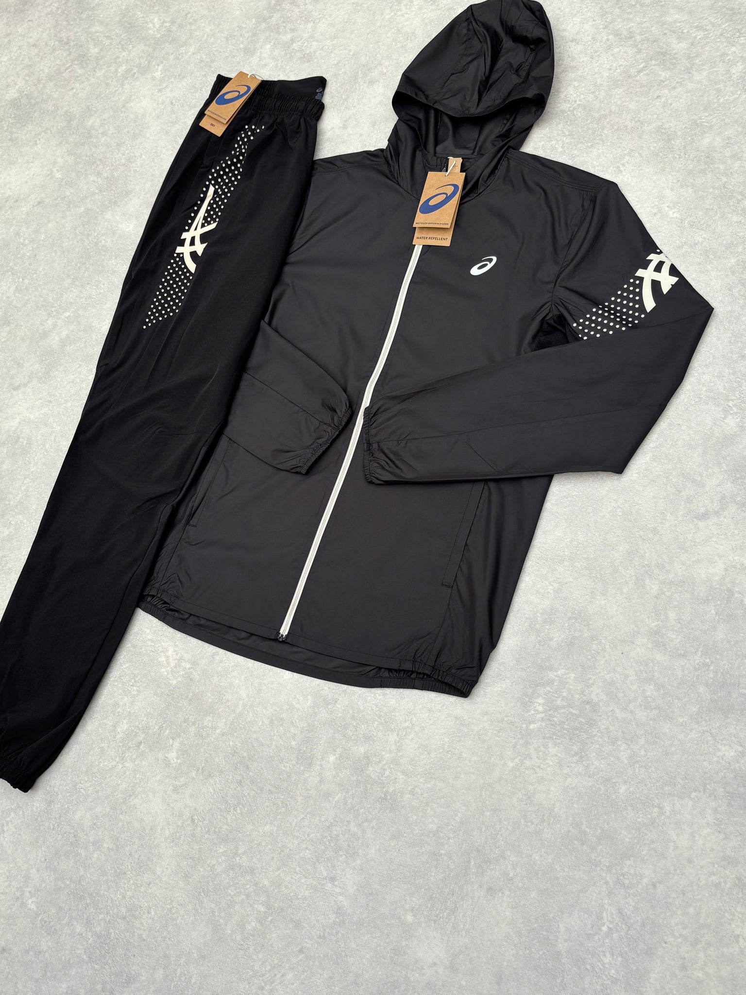 Asics Icon Trainingspak Zwart