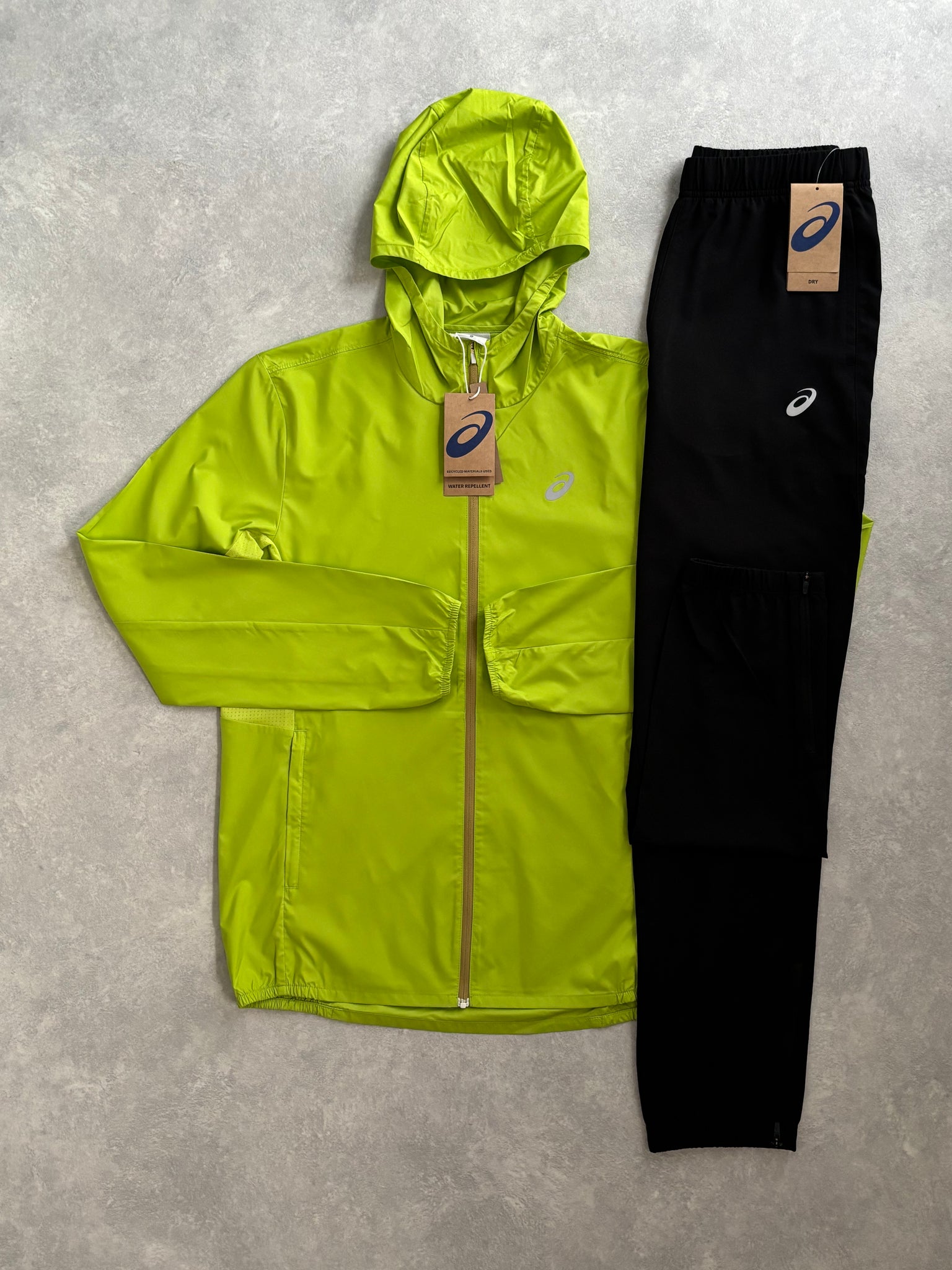Asics Trainingspak Geel