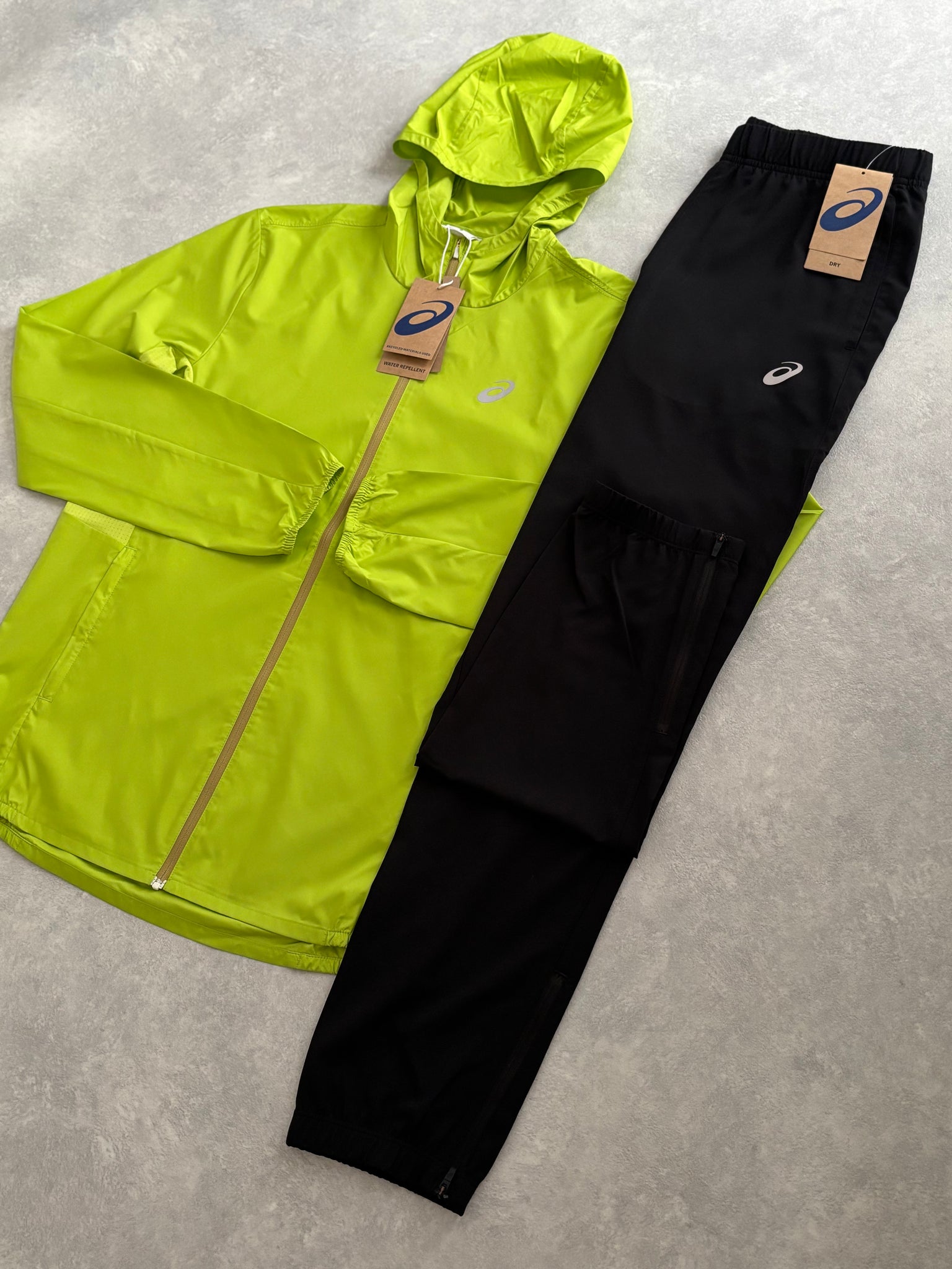 Asics Trainingspak Geel