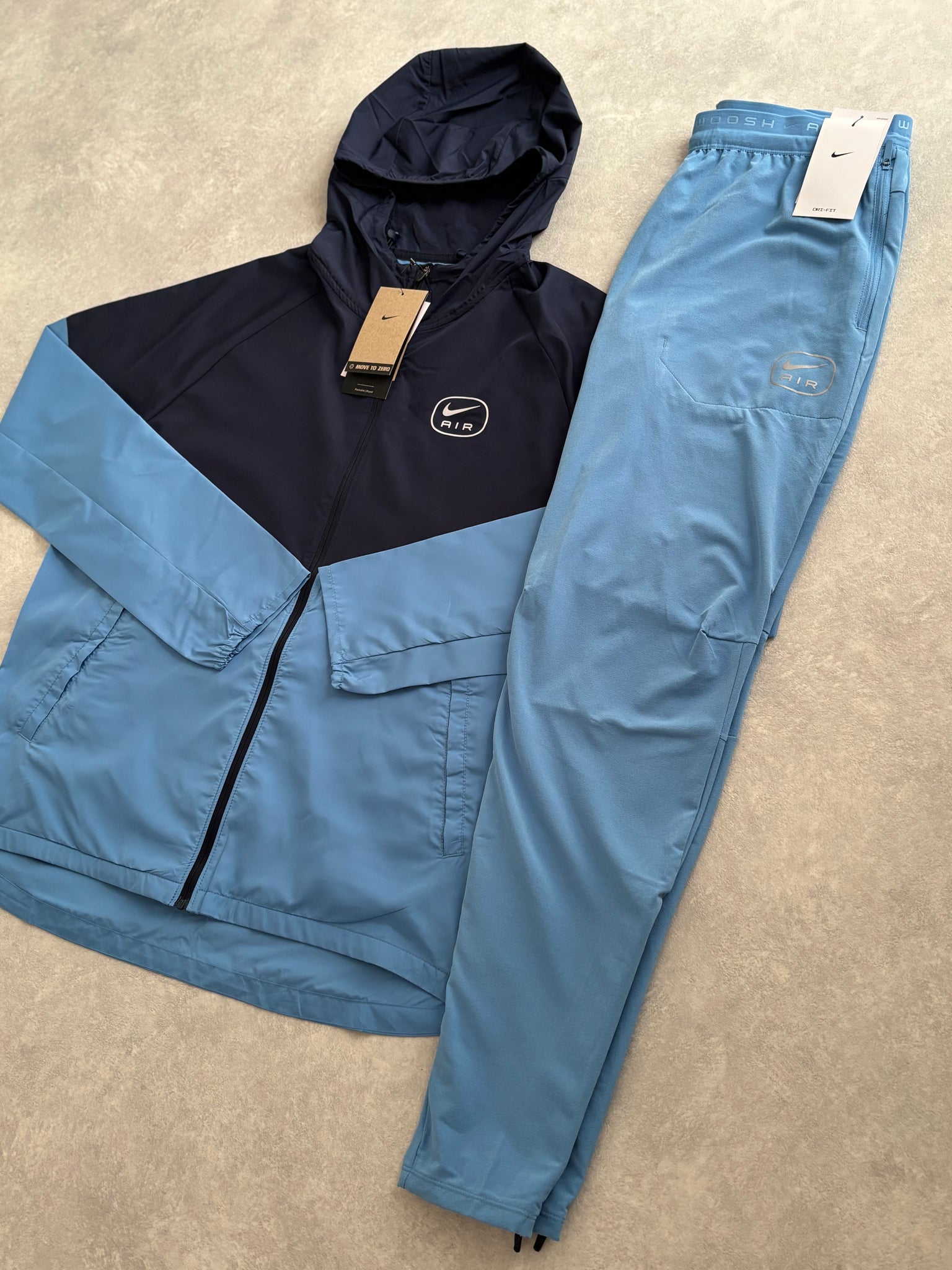Nike Air Trainingspak Blauw