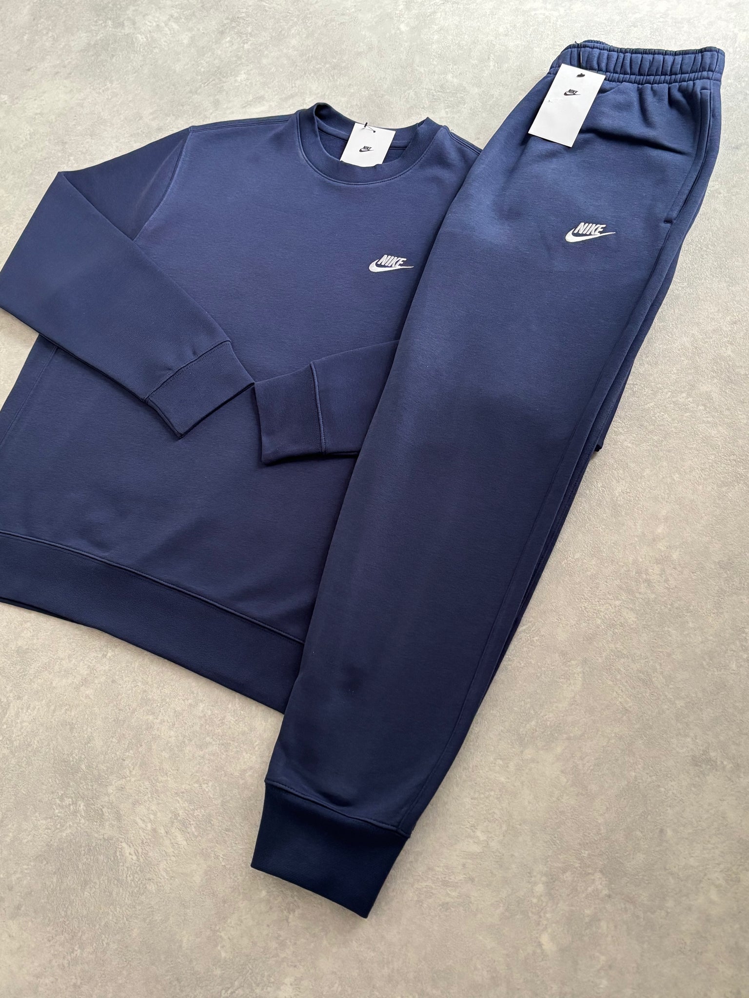 Nike Fleece Trainingspak Blauw